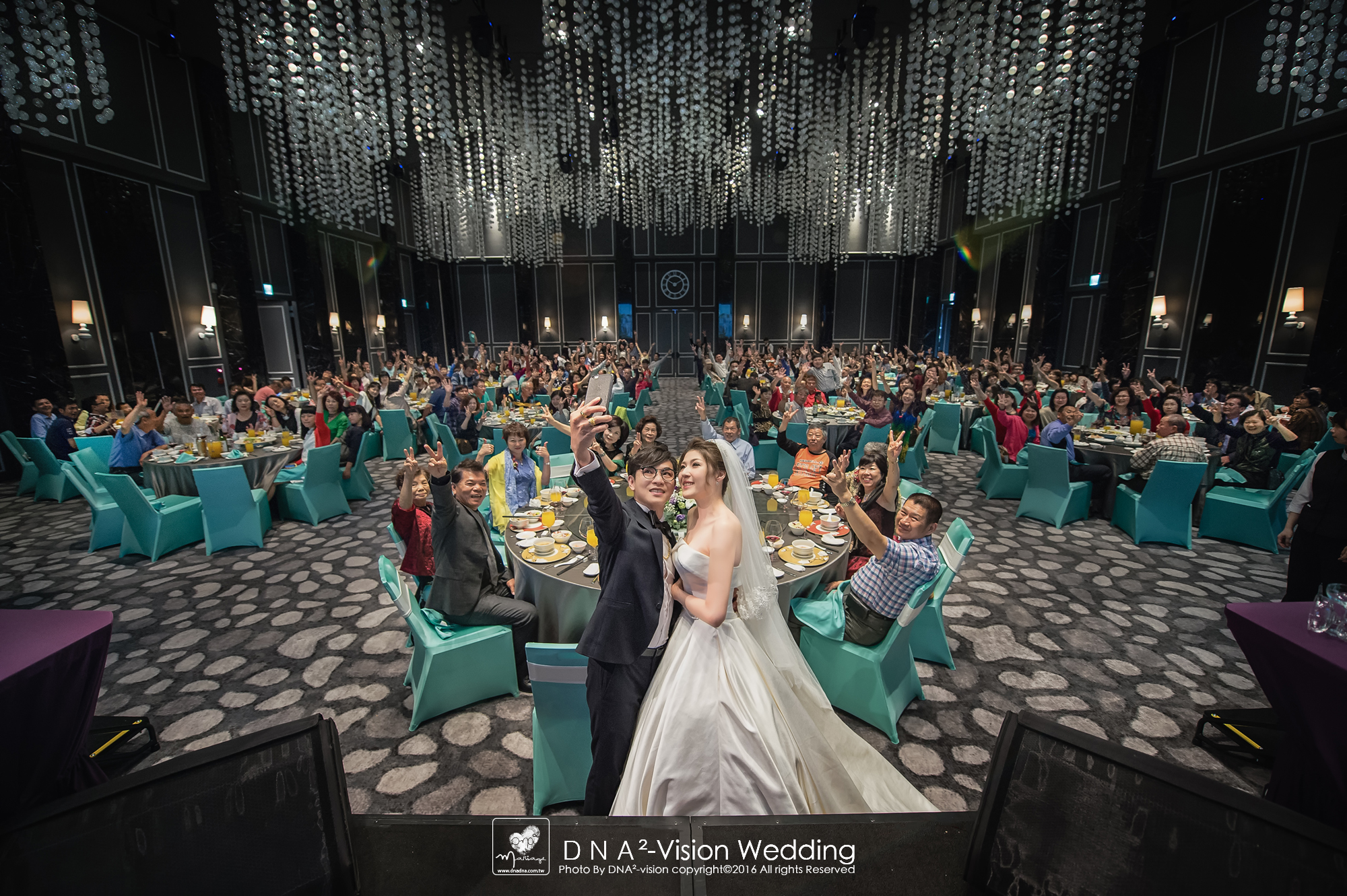 婚禮攝影的無敵大合照︱高雄婚攝/南部婚禮攝影/mld台鋁/宴客場地/珍珠廳