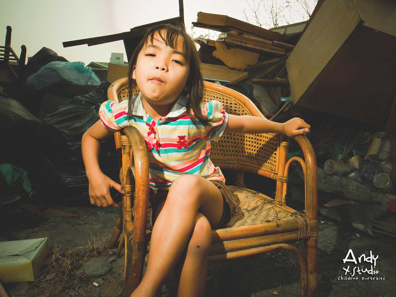 《親子寫真》鏡頭的攝影的父女對話封面