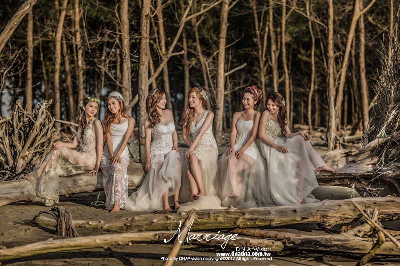 閨密同志婚紗創作dna平方婚禮攝影團隊